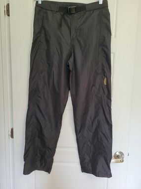 Chlorophylle Men's Outdoor Pants - Size Large with Integrated Waist Belt